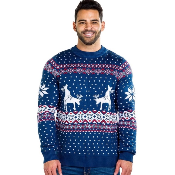 Tipsy Elves Other - Tipsy Elves Reindeer Climax Ugly Christmas Sweater - size L